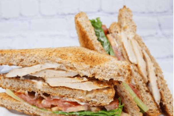 Roast Chicken Club Sandwich