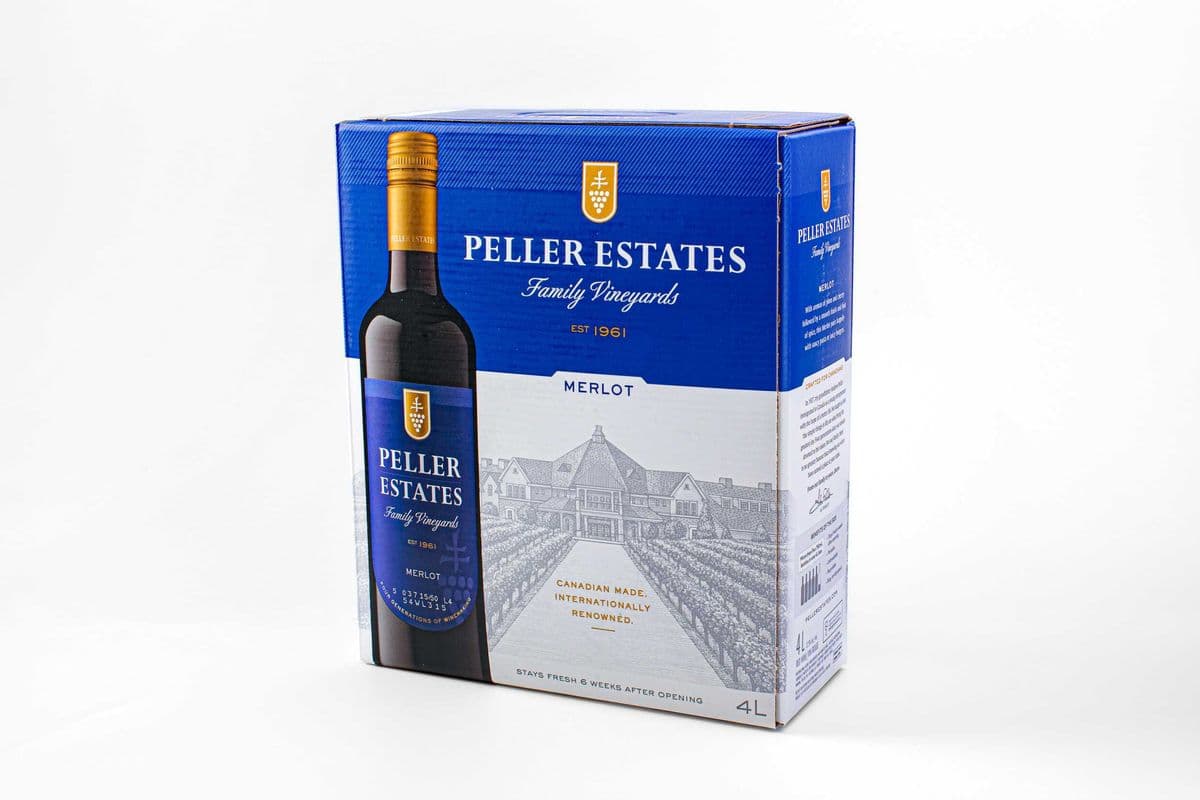 Peller Estates Prop. Res. Merlot 4L (Case) (1 x 4000ml)