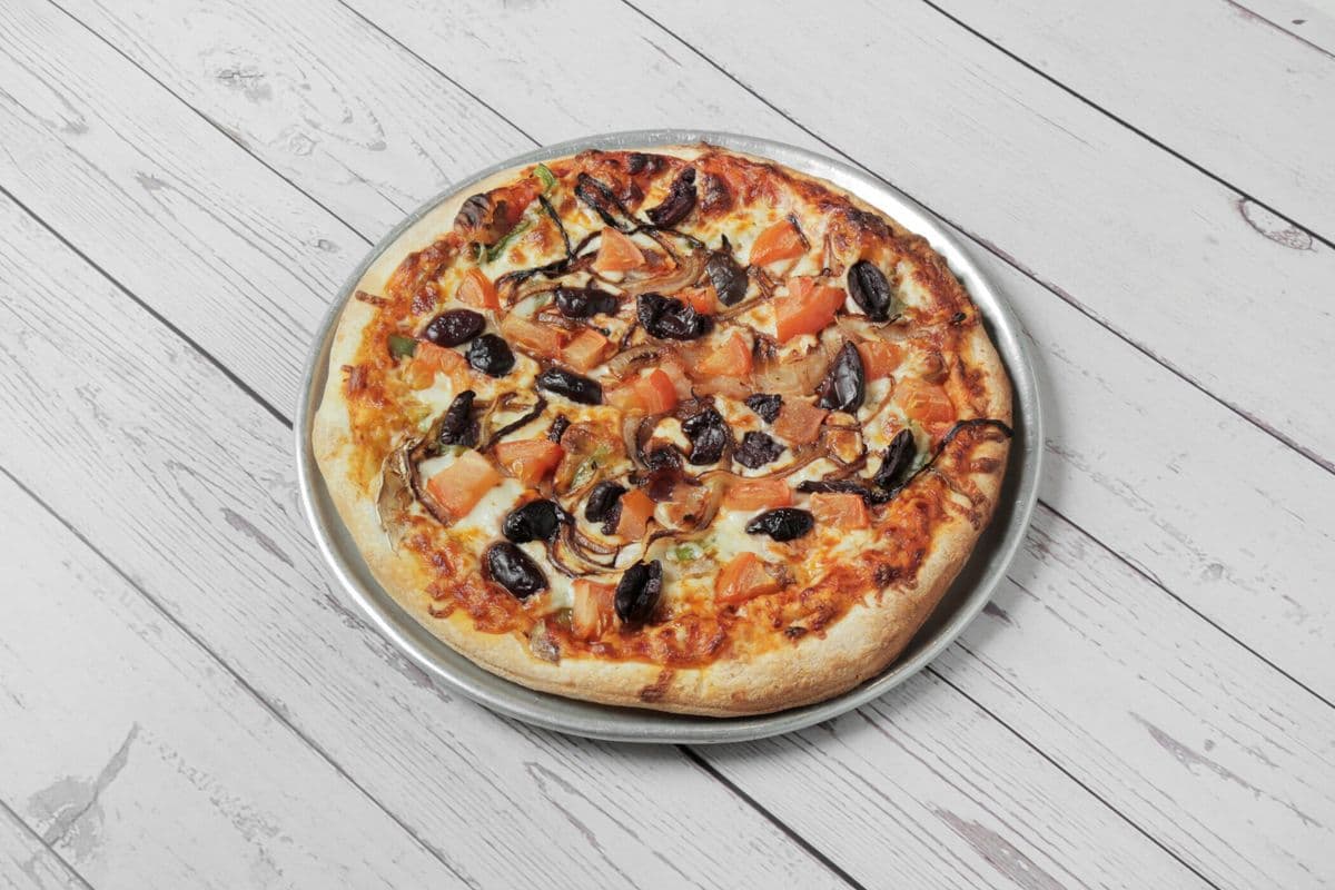 Petite pizza végétarienne / Small Vegetarian Pizza