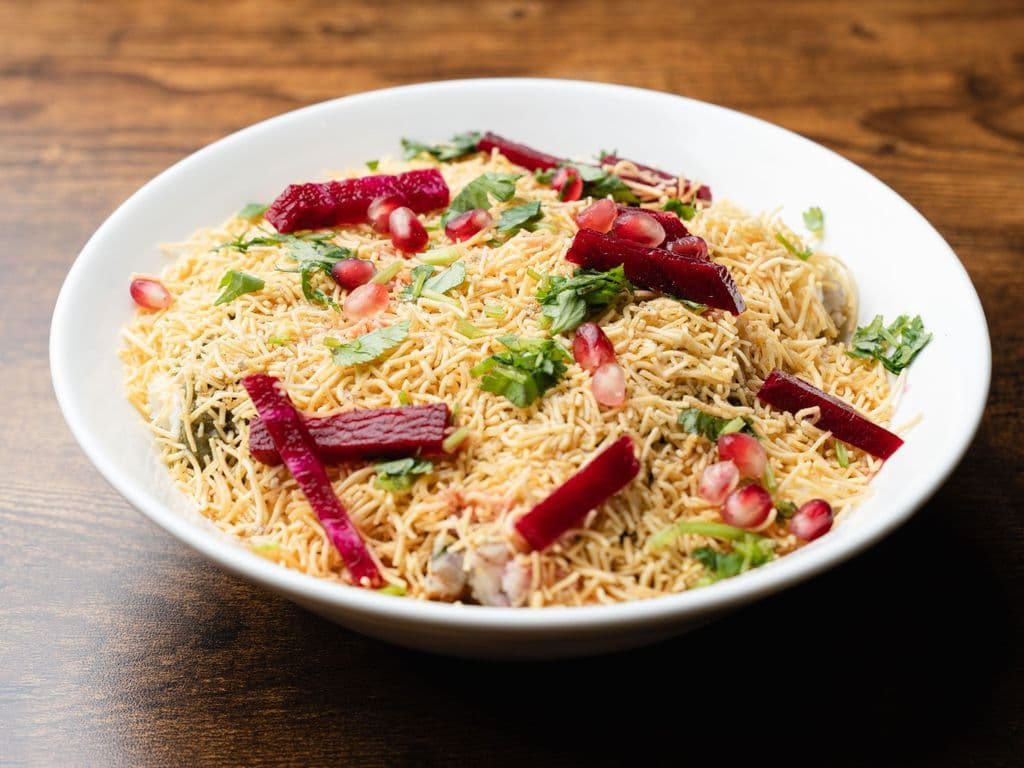 Chat Papdi with Bhalla