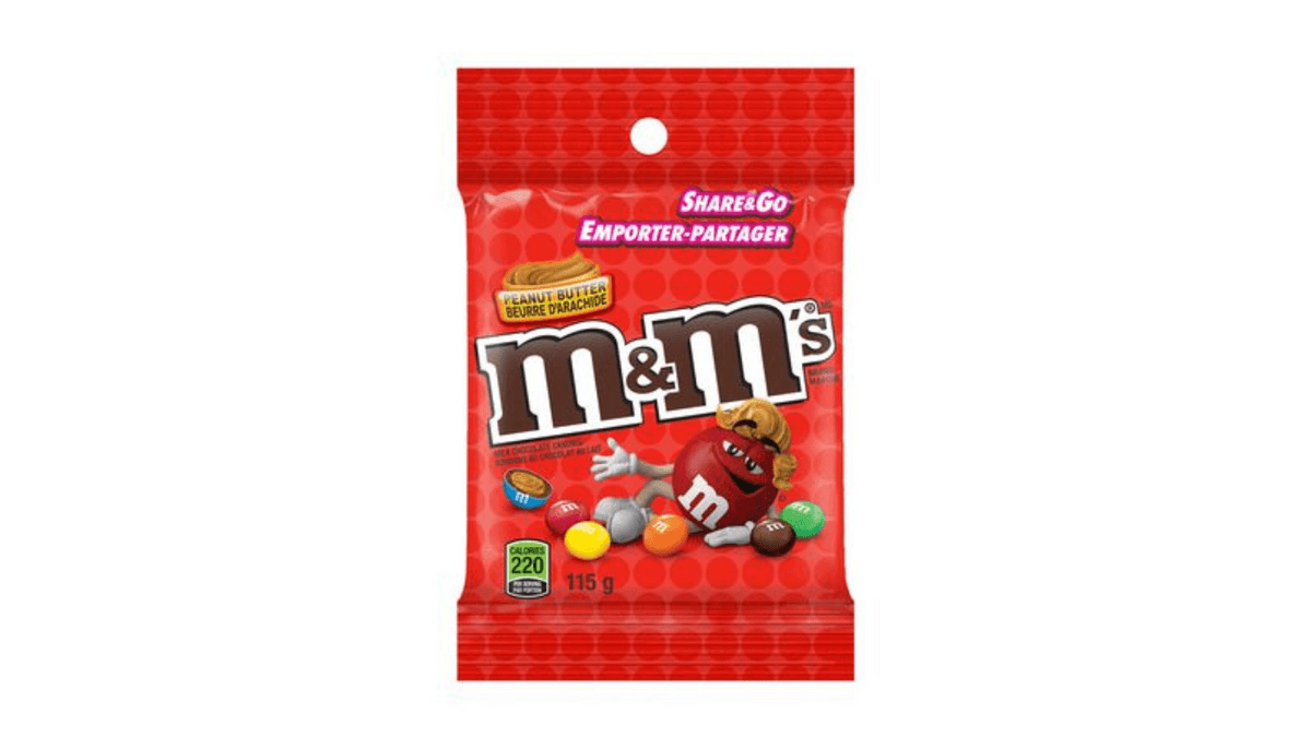 M&M's - Beurre d'Arachide 115g