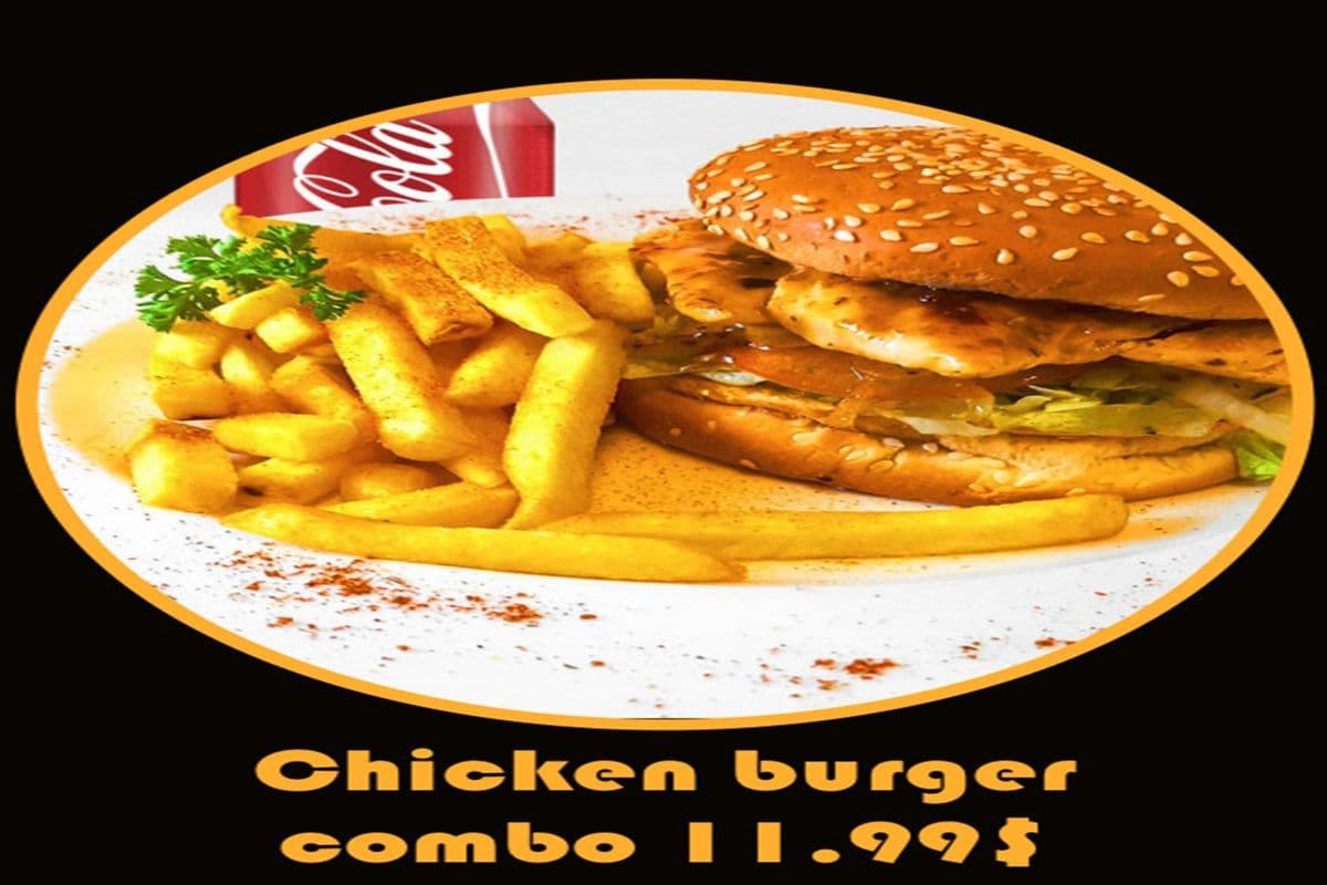 Chicken Burger Combo
