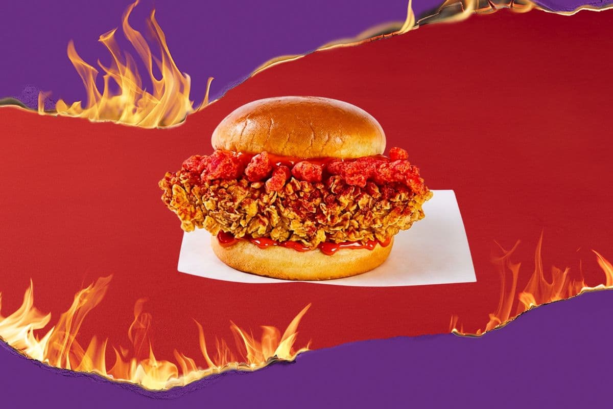 Flamin' Hot Chicken Sandwich