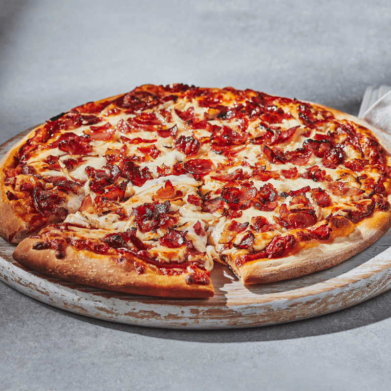 Grande pizza Québécoise / Large Canadian Pizza