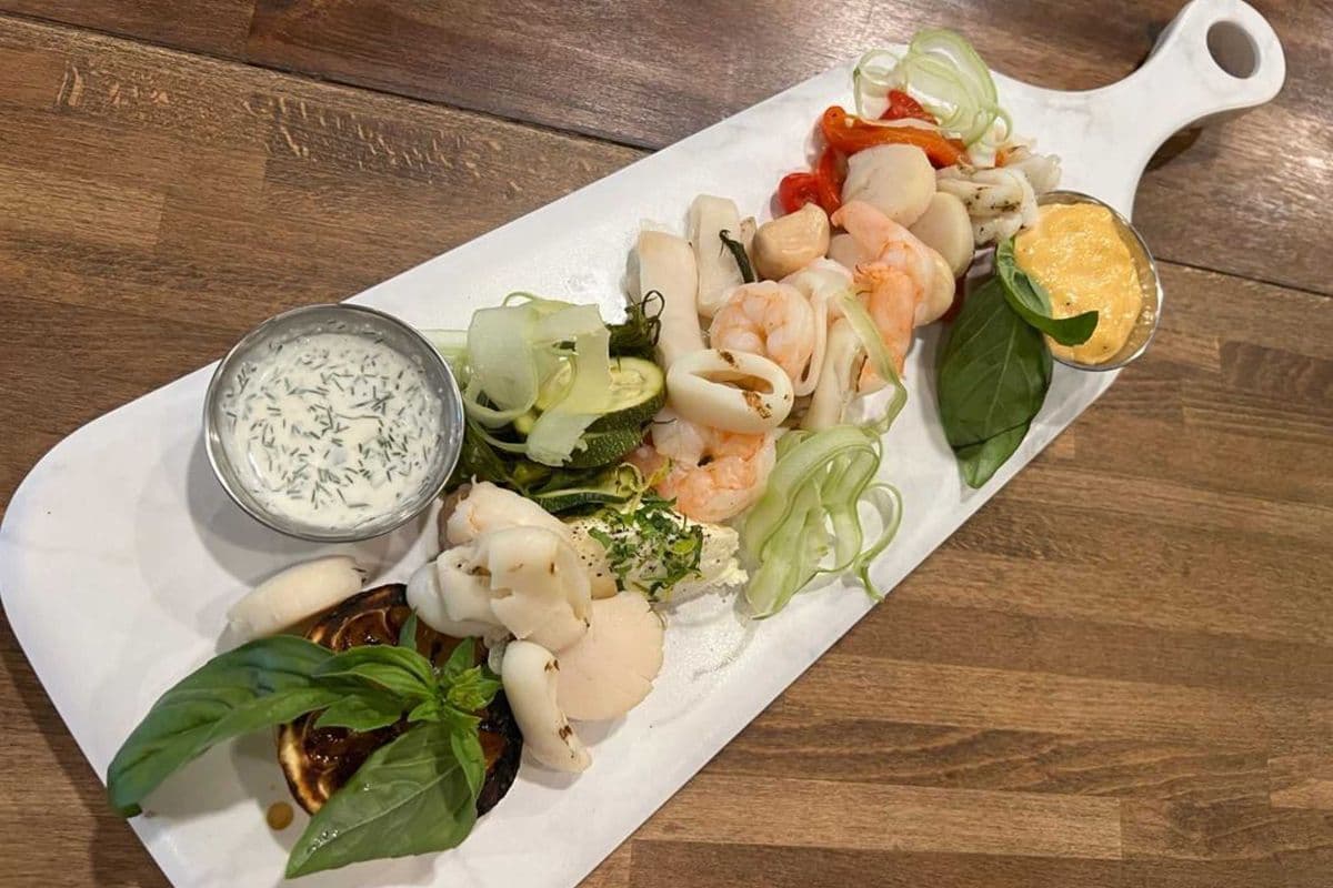 2. Seafood Antipasto