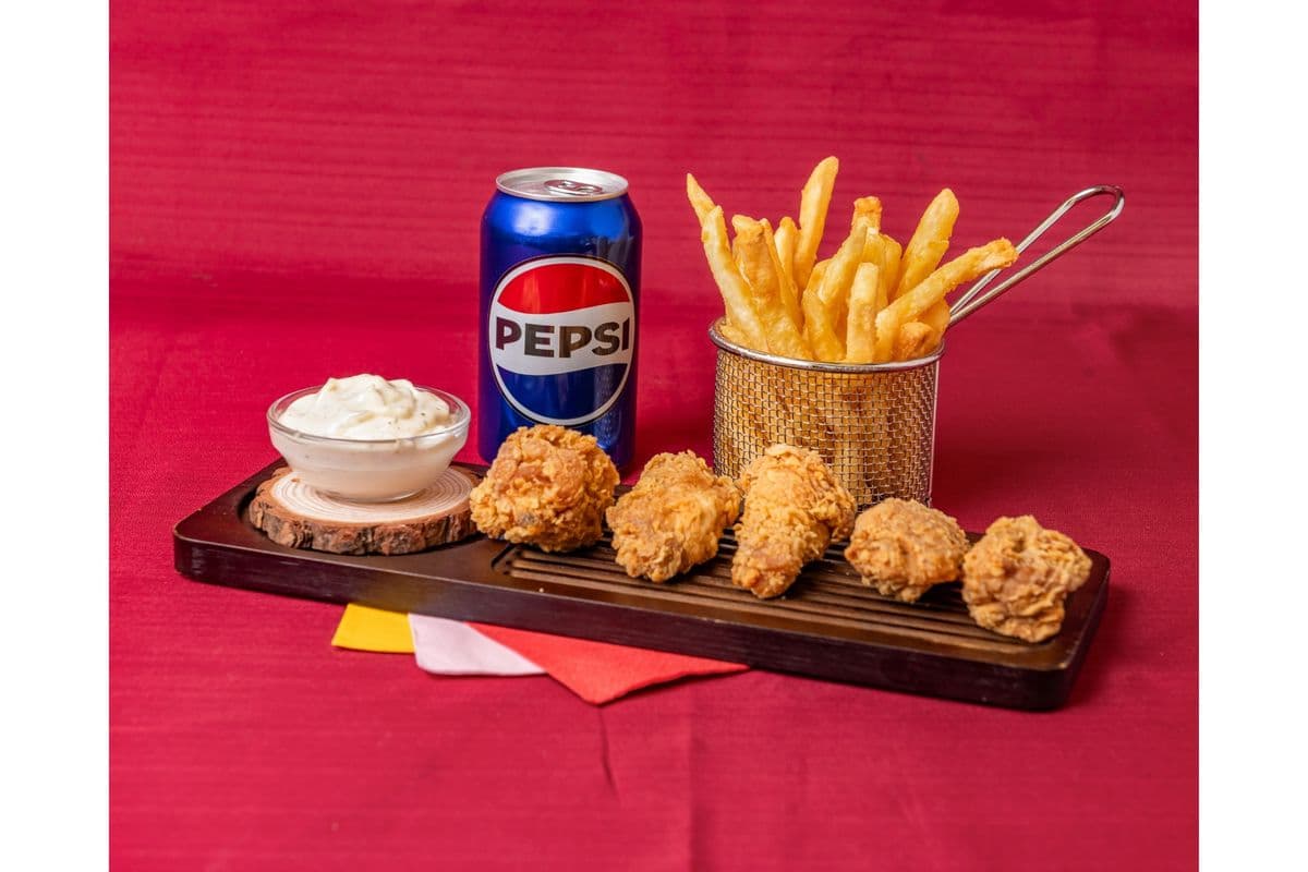 5 Pcs Fried Wings Meal