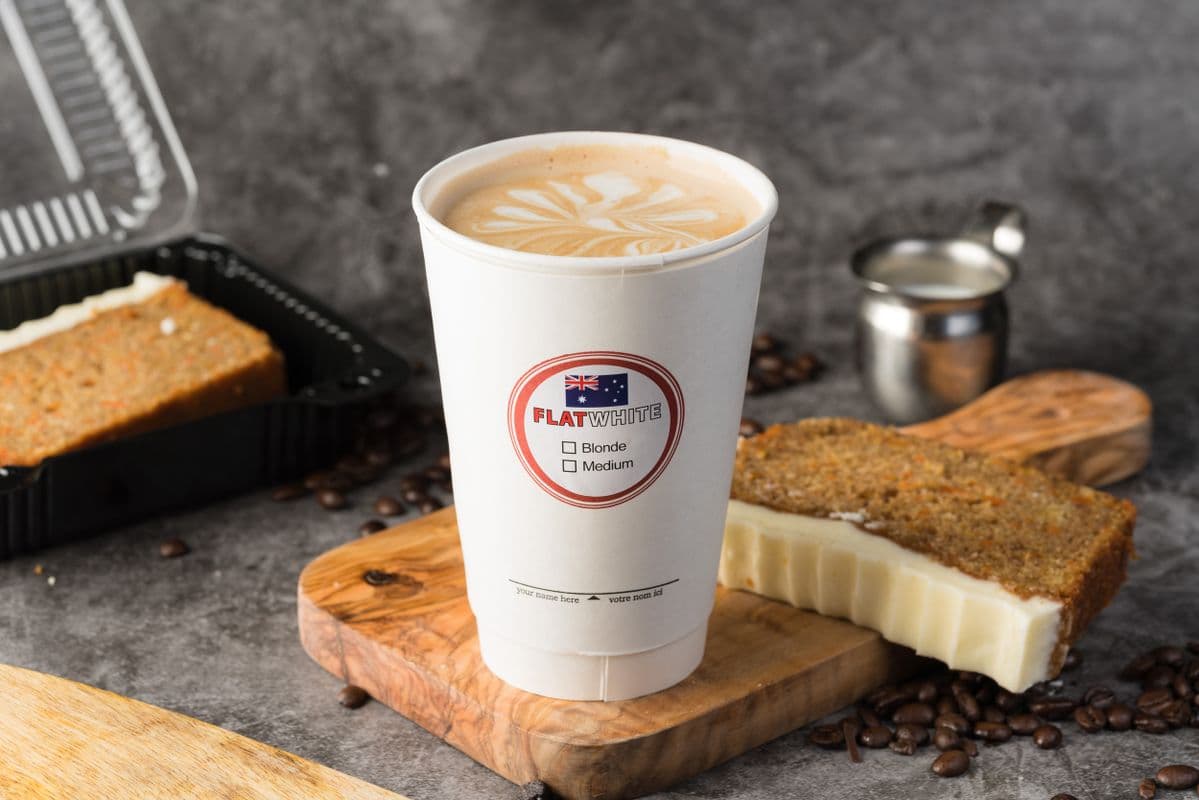 Flat White (Available Hot or Iced)