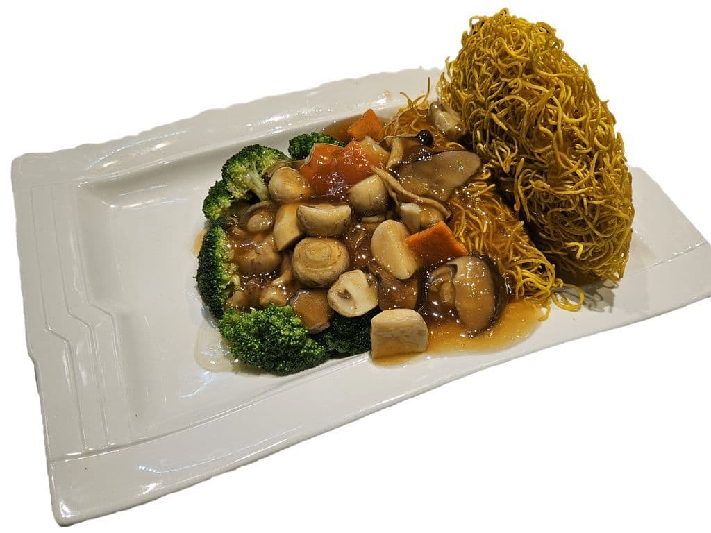 908. Mushroom crispy noodle
