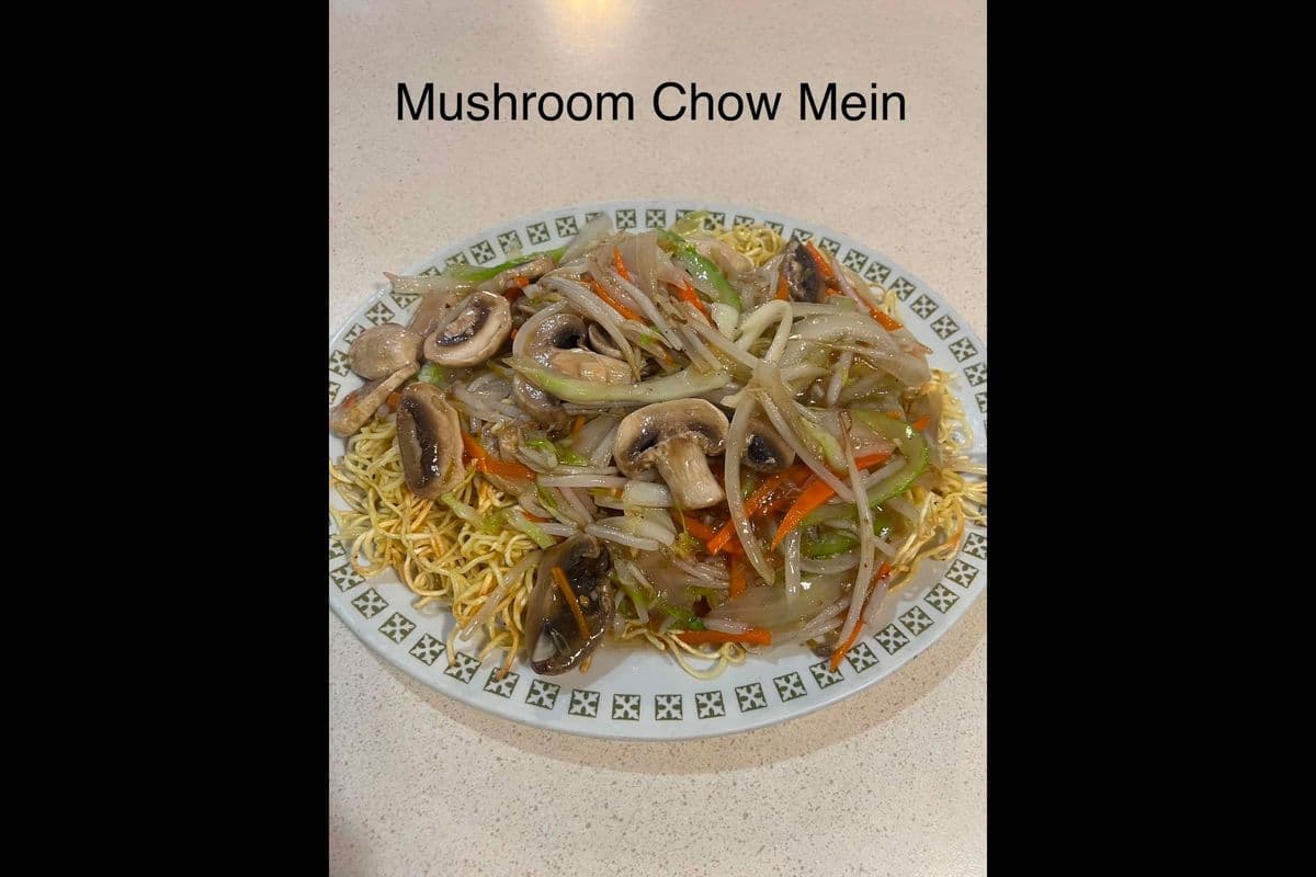 Mushroom Chow Mein