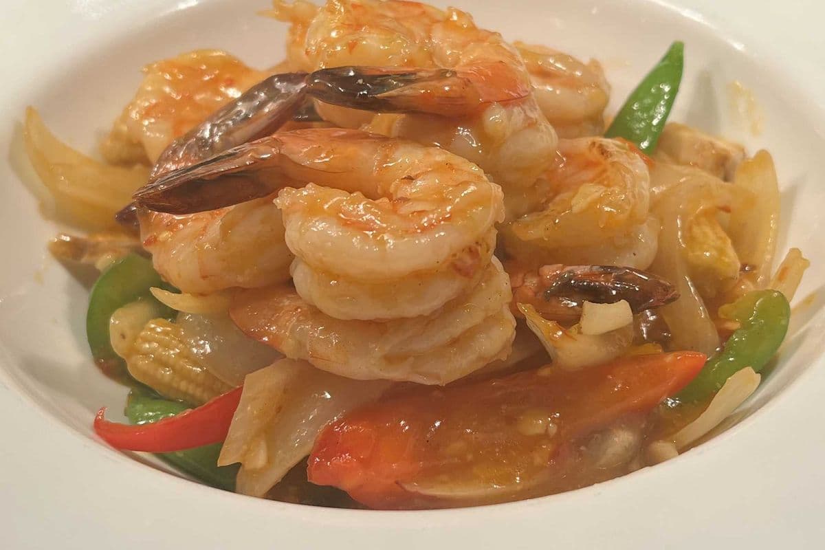 Szechuan Prawns