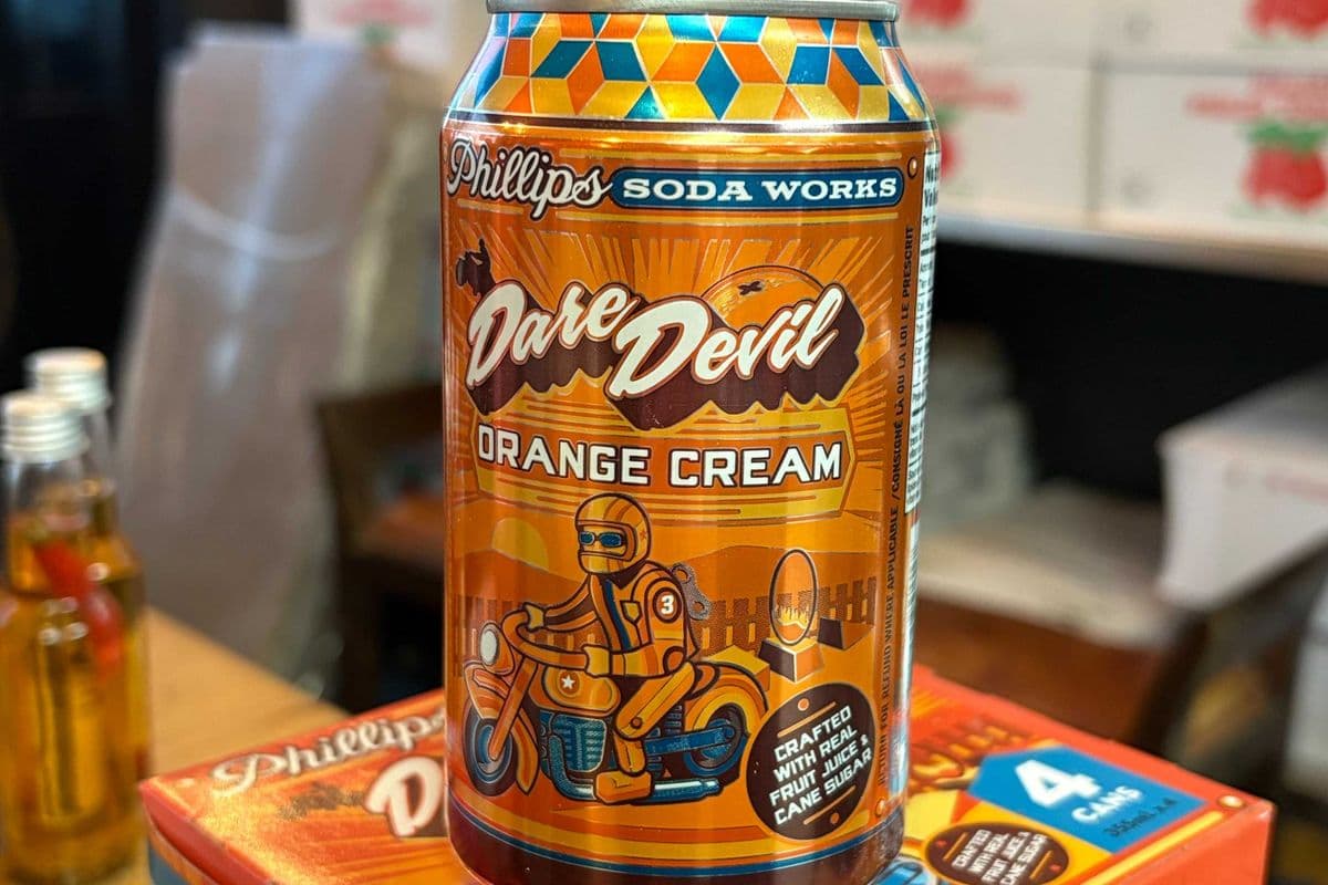 Philips Dare Devil Orange Cream Single Can (355ml) (120 Cal)