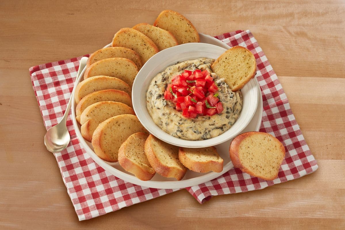 New and Improved Cheesy Spinach Dip