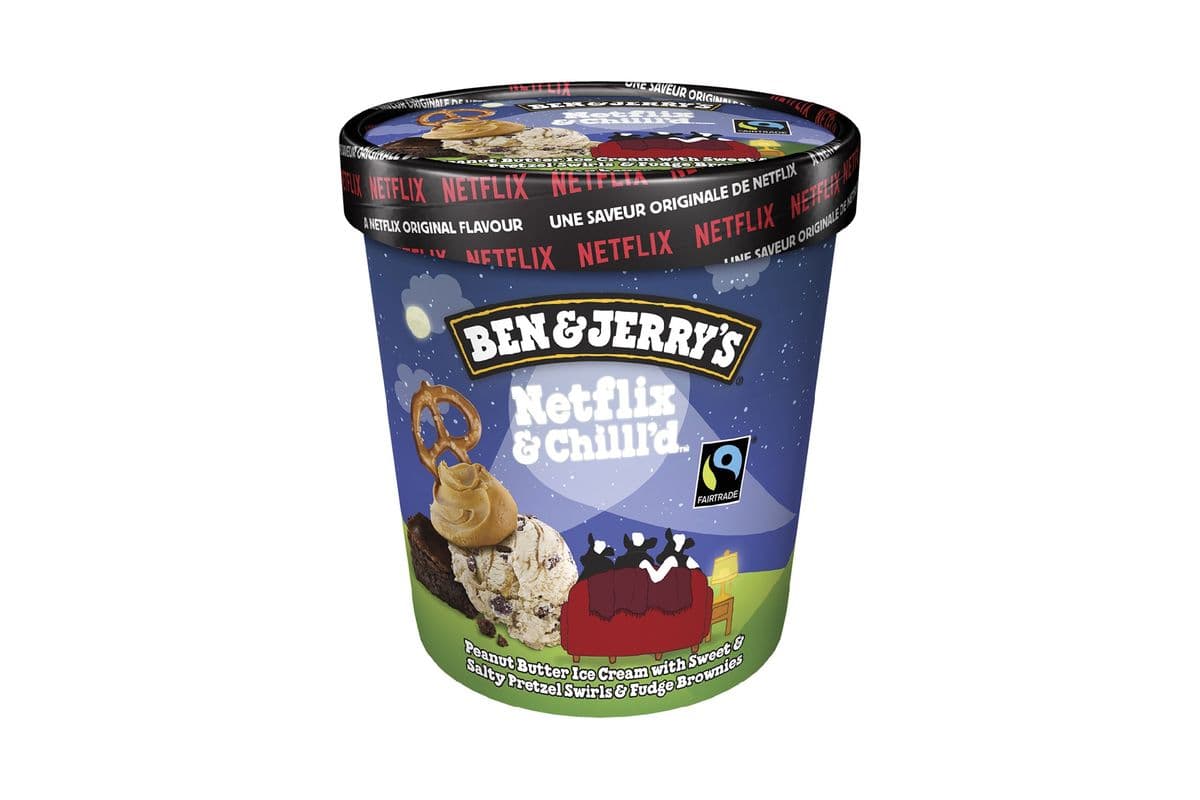Ben and Jerry's Netflix & Chilll'd Ice Cream (473 ml) 1002861