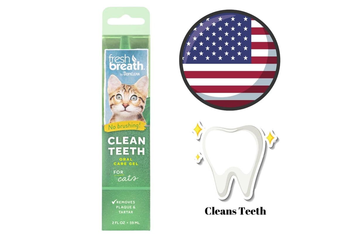 TropiClean - Teeth Oral Care Gel For Cats (2 oz)
