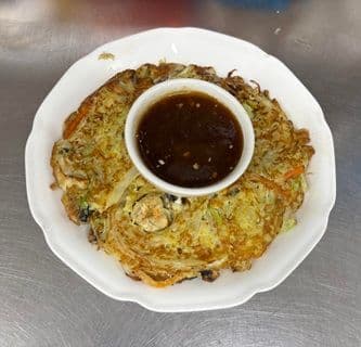 Mushroom Egg Foo Young / 蘑菇芙蓉