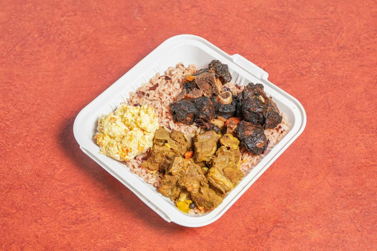 Chicken and Goat Combo