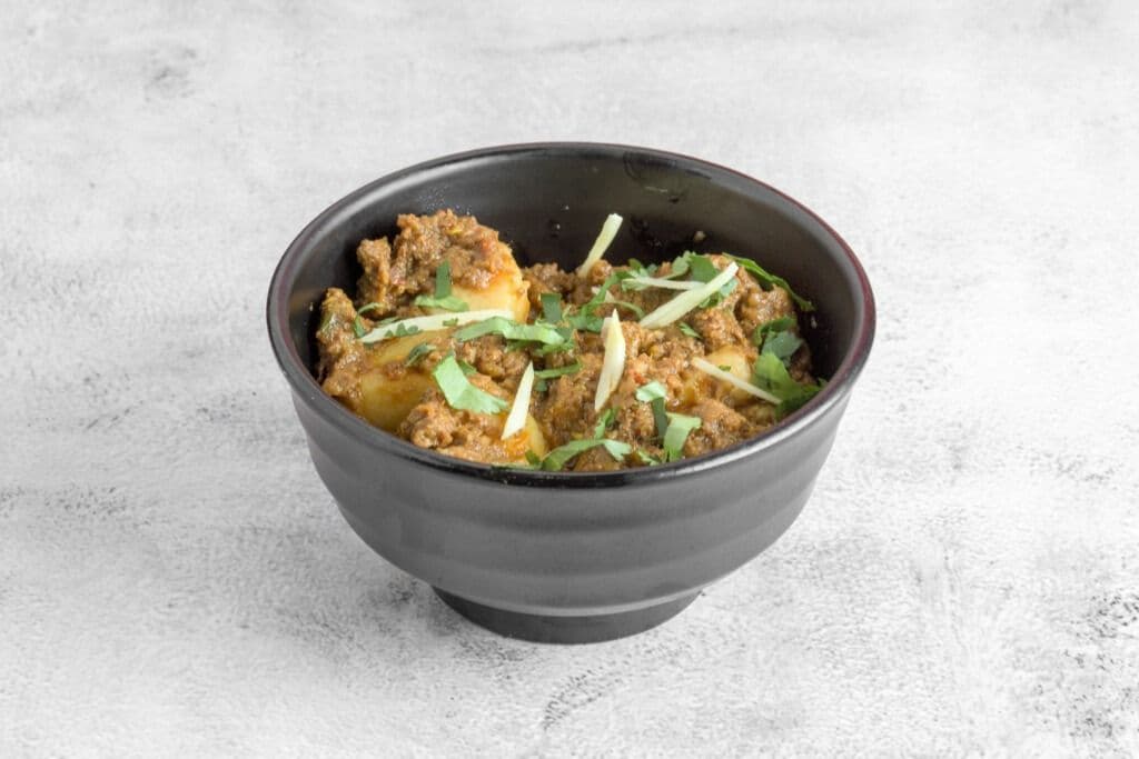 Aloo Qeema Beef