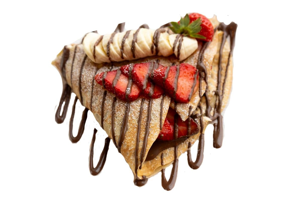 Nutella Strawberry Banana Crepe