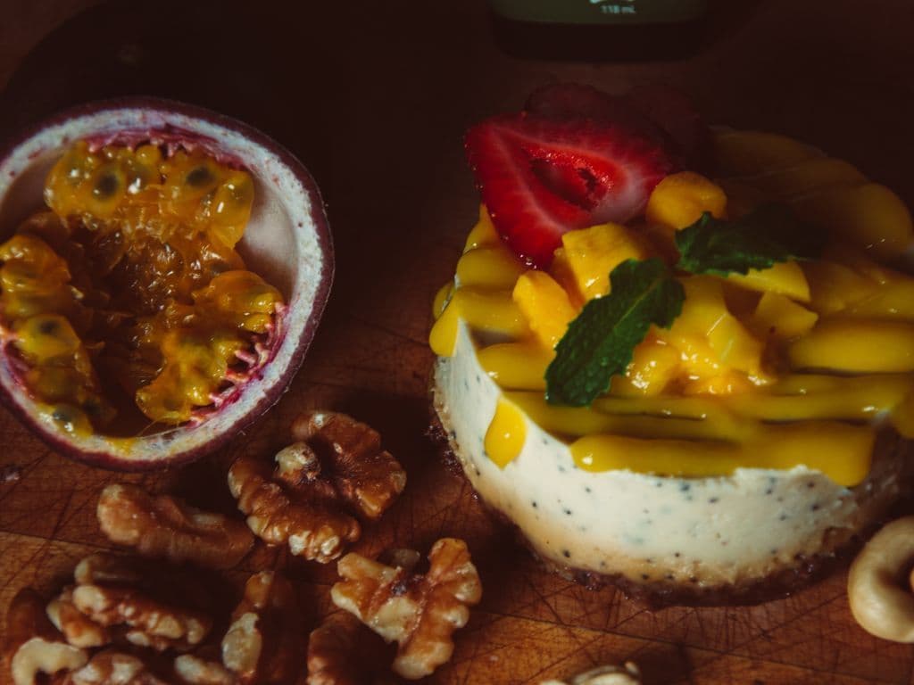 Passion Mango Cheese Cake