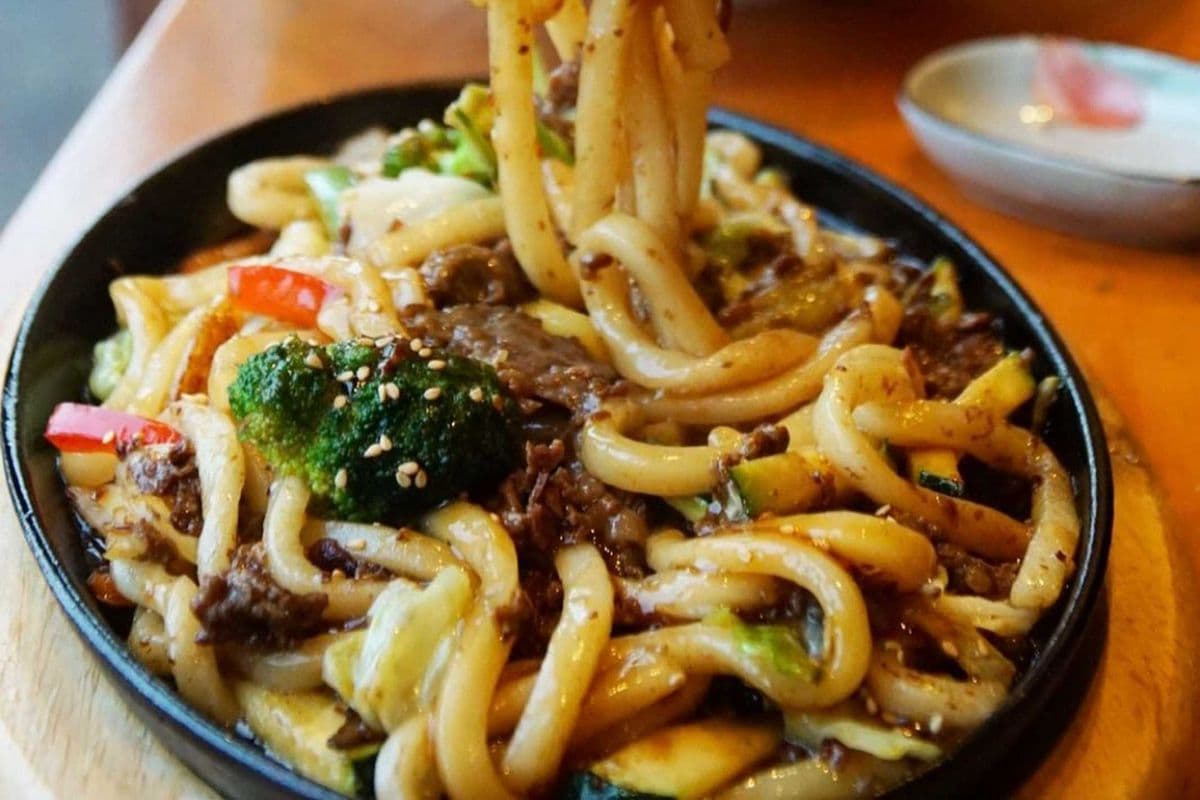 Beef Yaki Udon