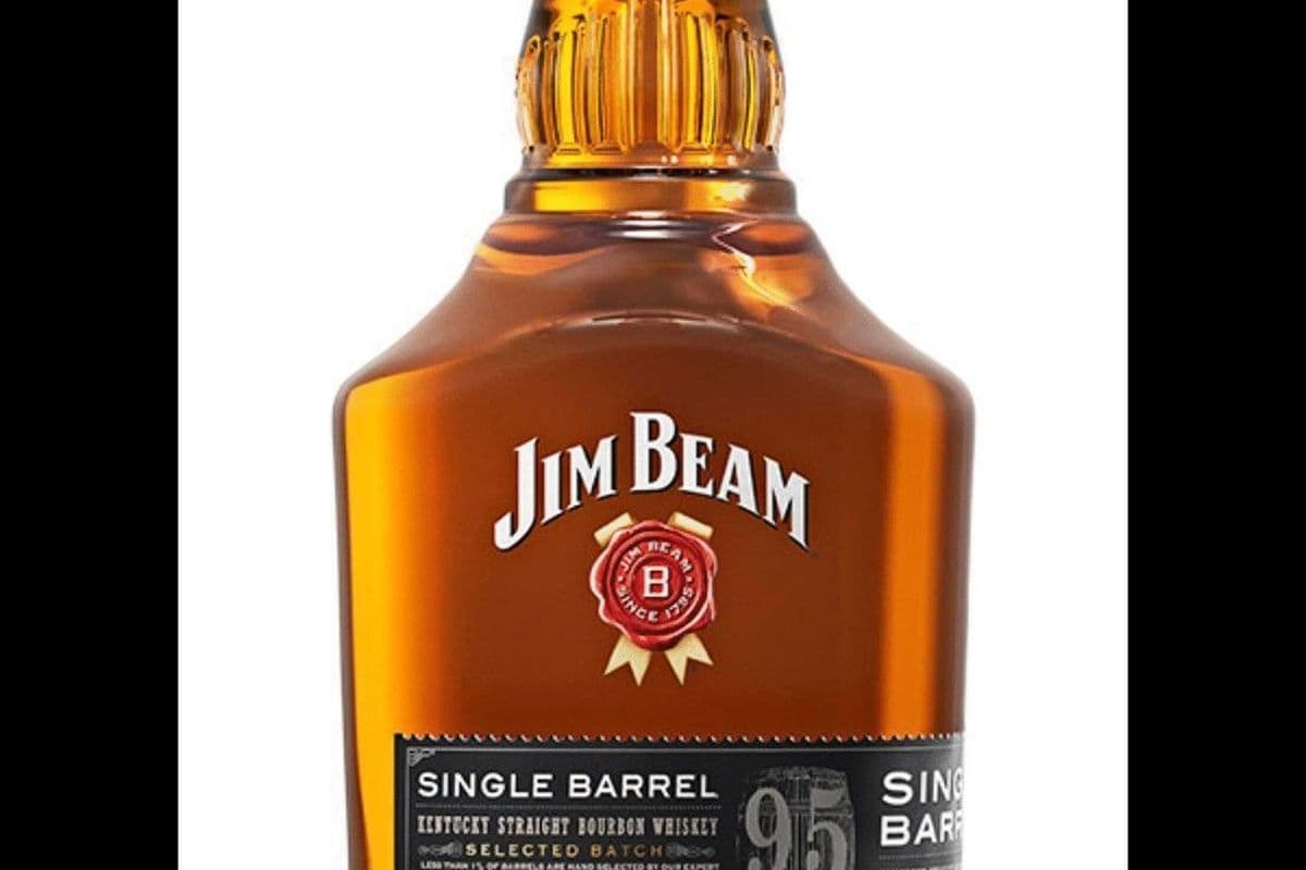 Jim Beam Single Barrel Kentucky Bourbon 95 Proof (750 ml Bottle) (1 x 750ml)
