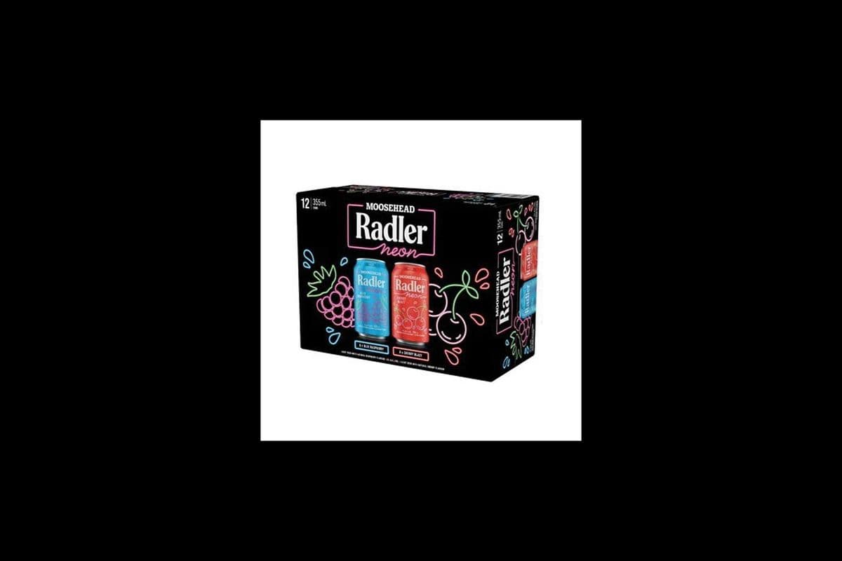 MOOSEHEAD RADLER NEON MIX PACK (12 x 355 ML)