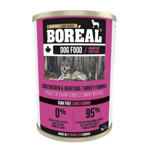 Boreal Canned Food Cobb Chicken And Heritage Turkey Dog 369g