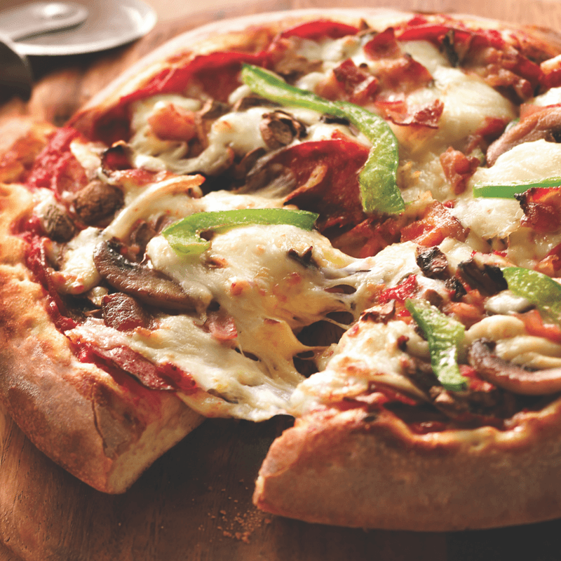 Très grande pizza Internationale / Extra Large International Pizza