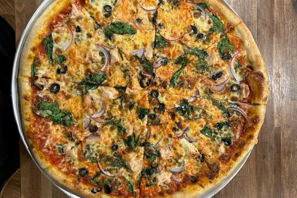 10. Medium Capricciosa Pizza