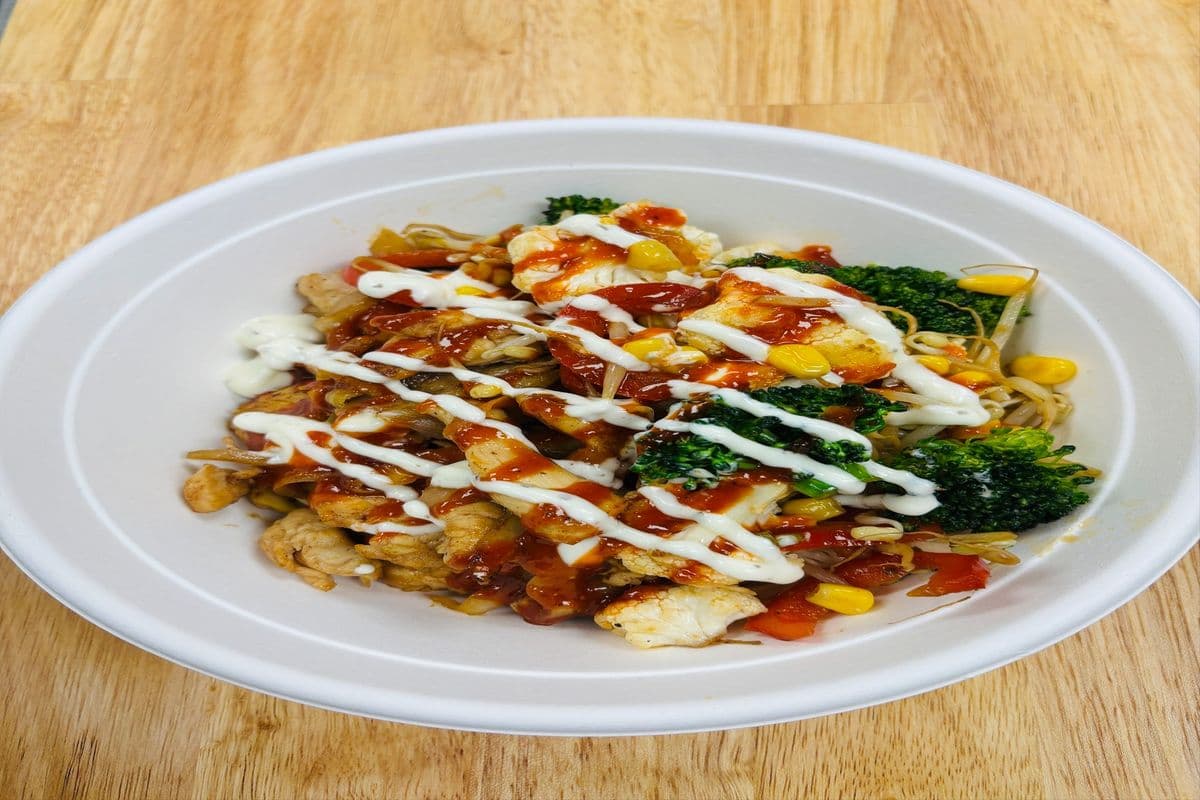 7. Tofu Bibi Rice Bowl