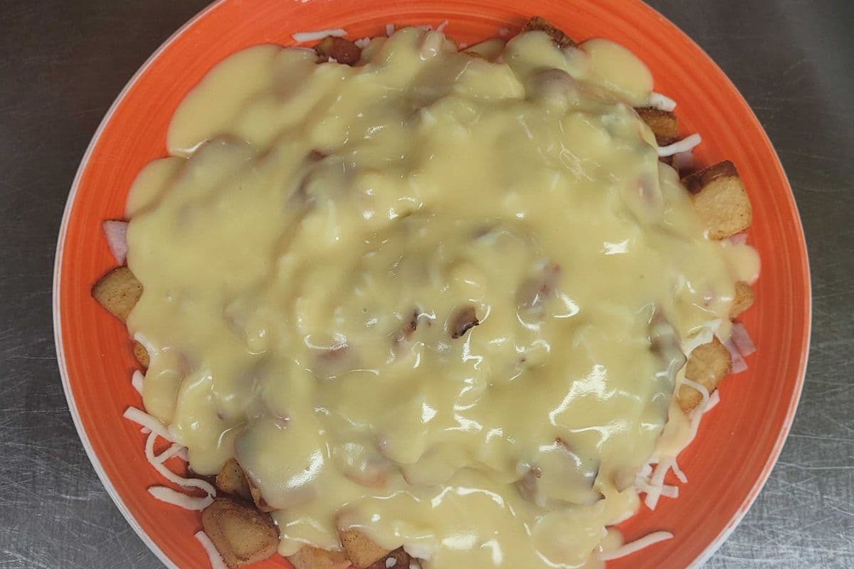 Bacon and Ham Breakfast Poutine
