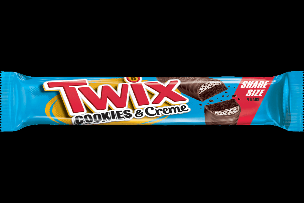 Twix Cookies & Creme Sharing Size Candy Bar (20) (100 Cal)