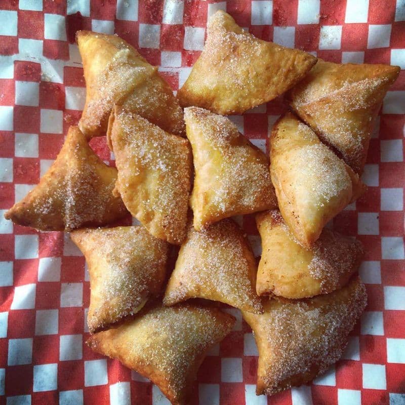 Rasmalai Cheesecake Samosas