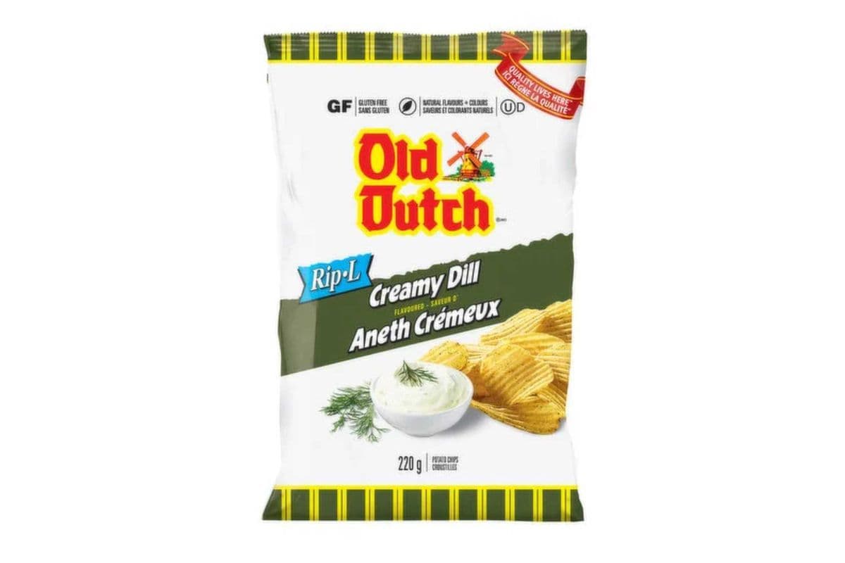 Old Dutch - Rip-L - Creamy Dill (220 g)