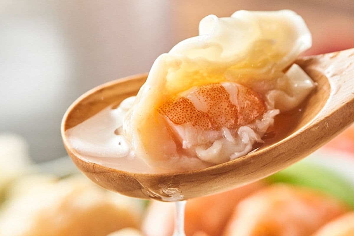 Soupe Wonton au crevettes