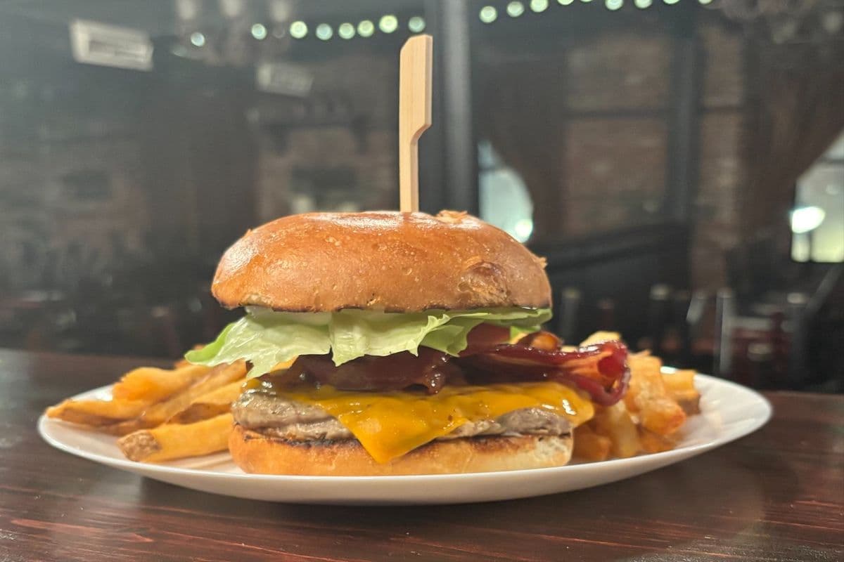 Turkey Club Burger