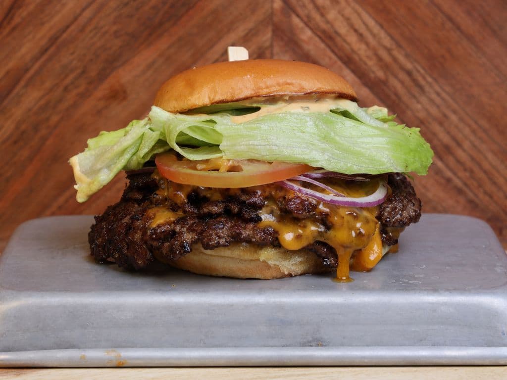 Halal - Triple Smash Burger Combo