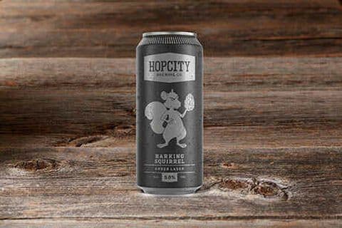 Hop City Barking Squirrel Amber Ale Lager (473ml)
