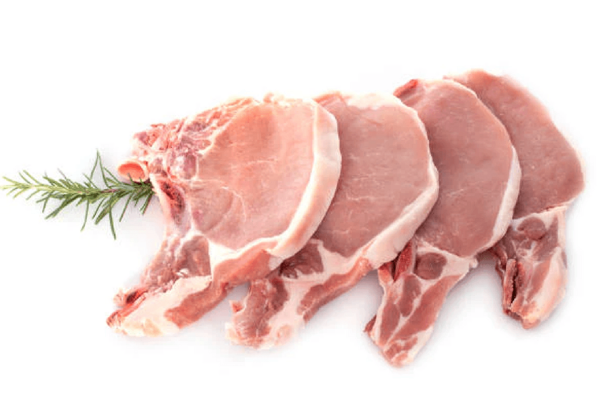 Milk-Fed Pastured Pork Chops