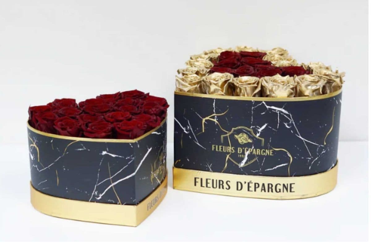 Deluxe Marble Heart