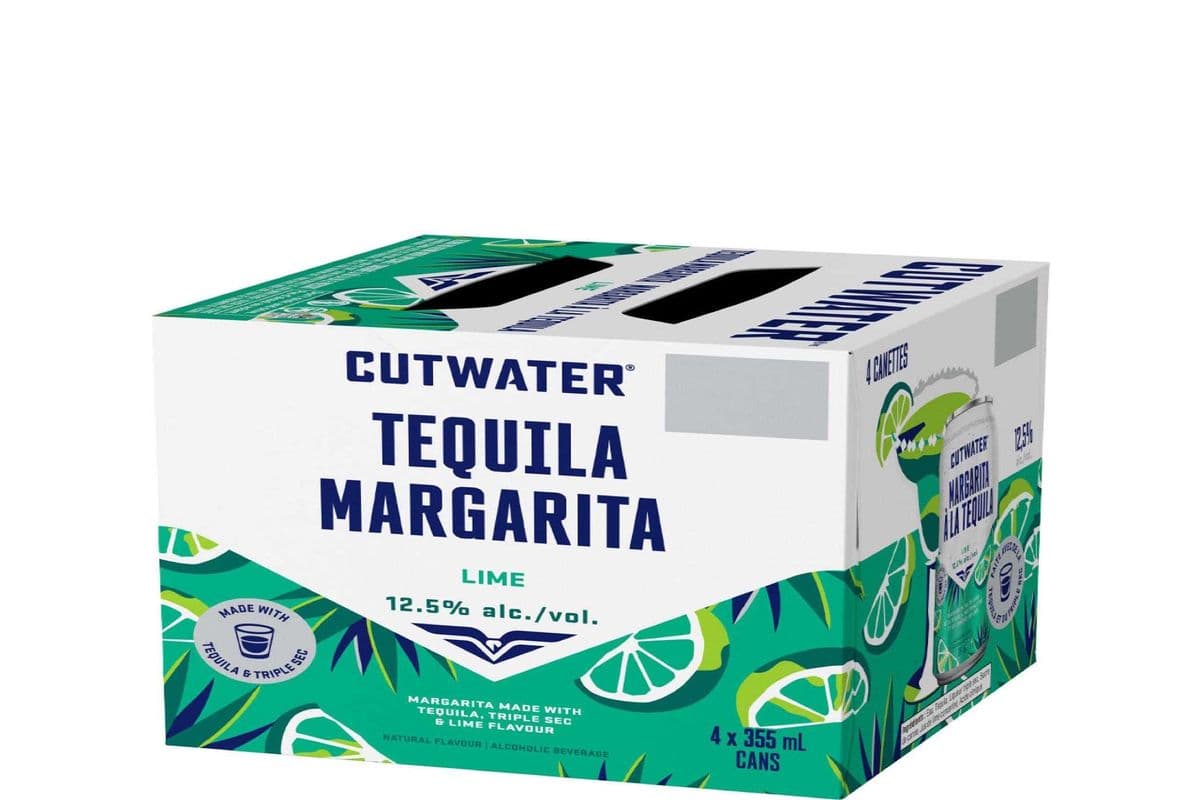 CUTWATER LIME MARGARITA 4X355ML (1 x 355ML)