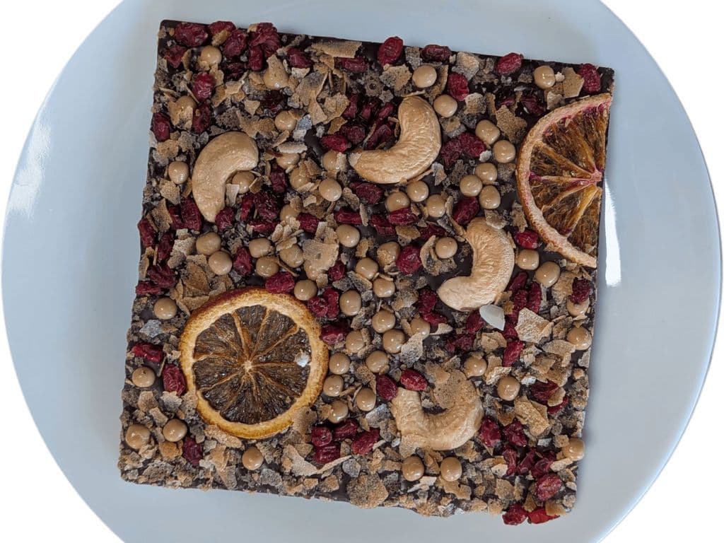 Ayoub's Chocolate Bark - Orange/ Cashew