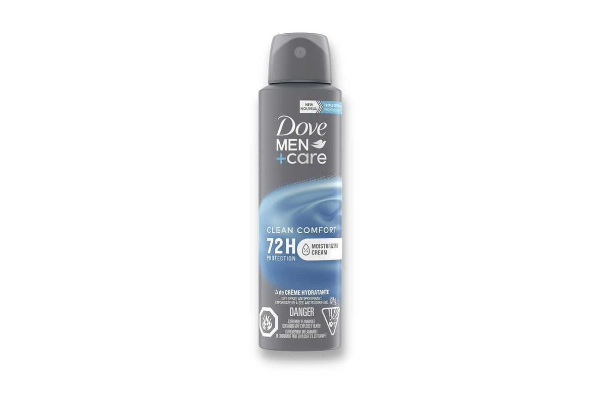 Dove Men Dry Spray Antiperspirant (107 g)