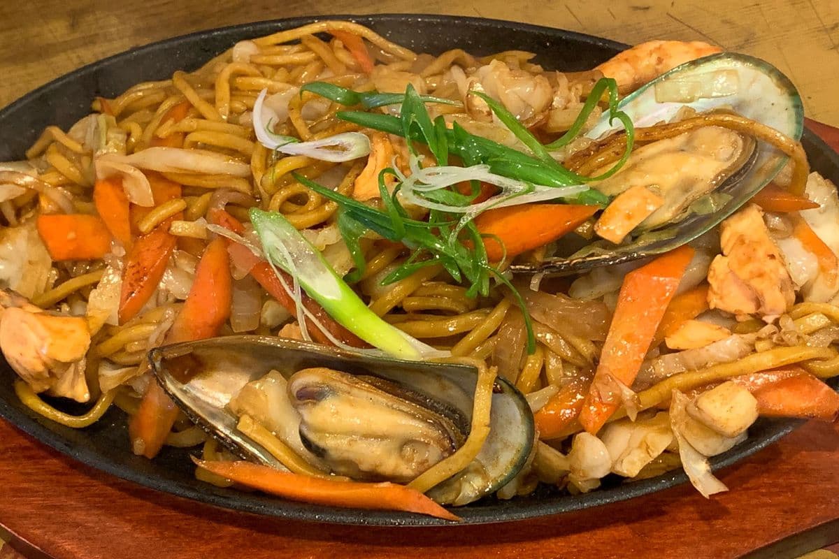 Seafood Yakisoba