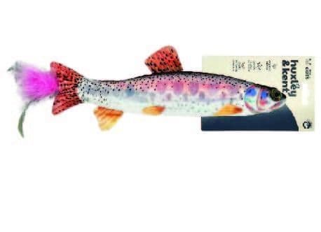 Huxley & Kent Kittybelles Plush - Rainbow Trout Kicker 14.5 inch