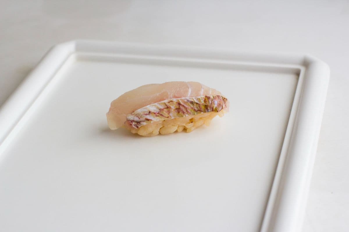 Torched Snapper Sushi