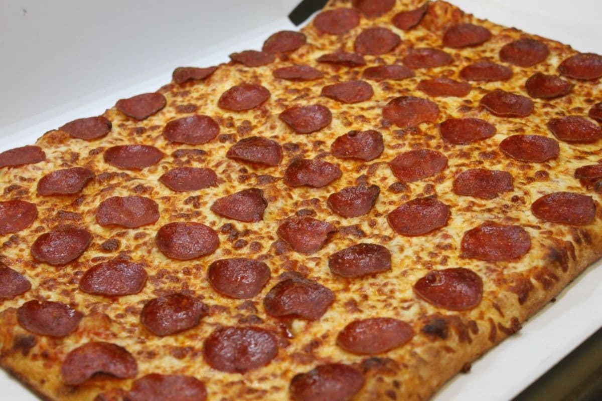 One Topping Party Pizza