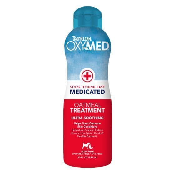 Tropiclean Oxymed Medicated Treatment Shampoo 20 oz