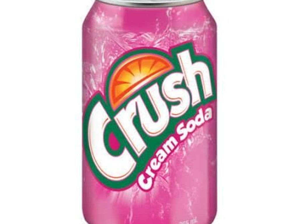 Crush Cream Soda Can