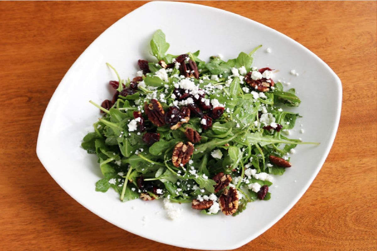 Arugula and Toasted Walnut Salad